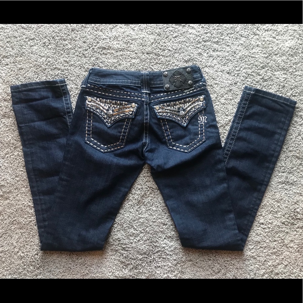 Miss Me Straight Jean, Size 24, Inseam 33